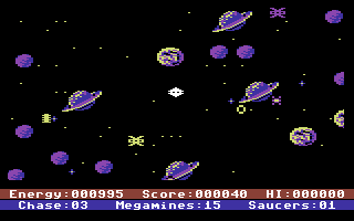 Astro Chase screenshot 5 for Commodore 64